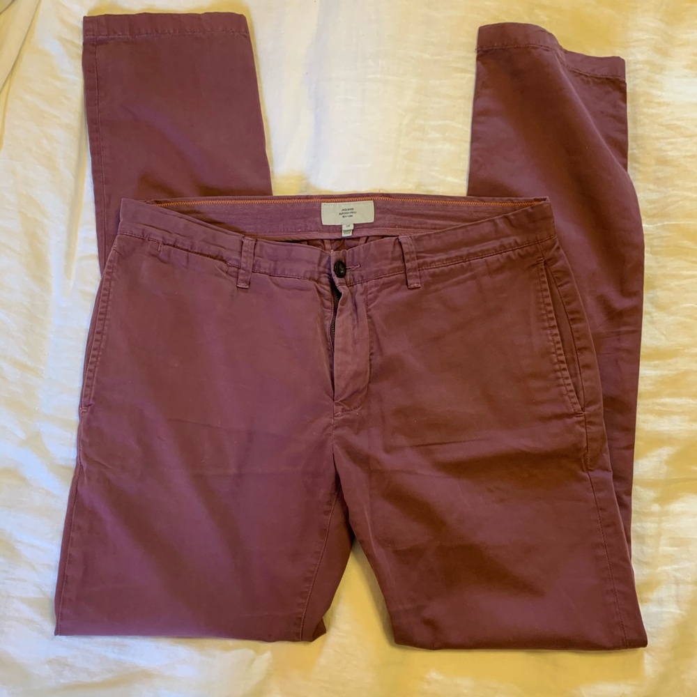 Jack Spade chinos, 34 in mulberry